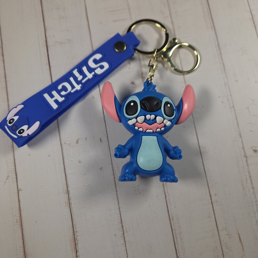 Disney Stitch Keychain Blue Lilo & Stitch Character